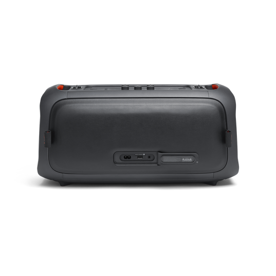 JBL PartyBox On-The-Go - Black - Portable party speaker with built-in lights and wireless mic - Back